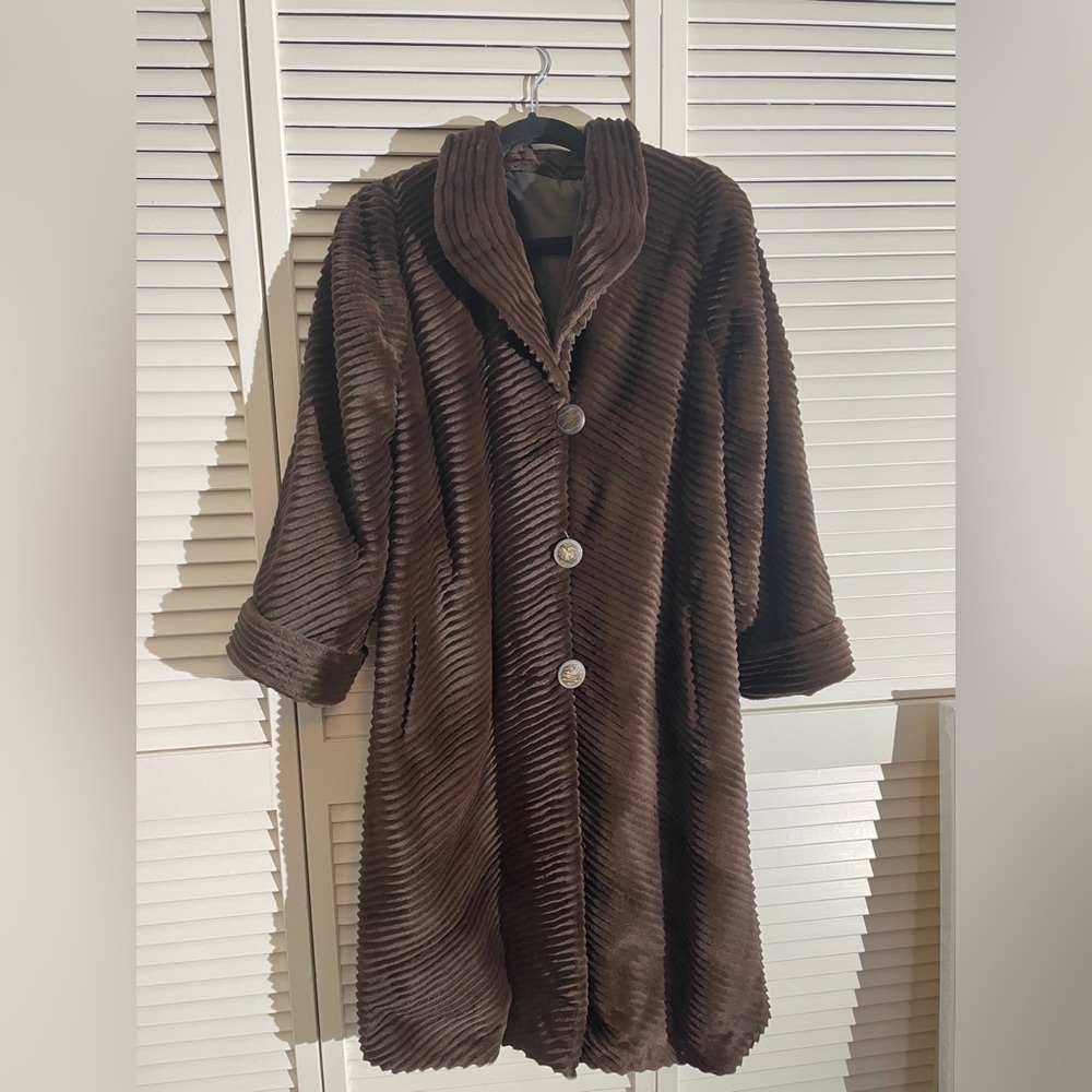 Glamorous like new sheered mink reversible coat.